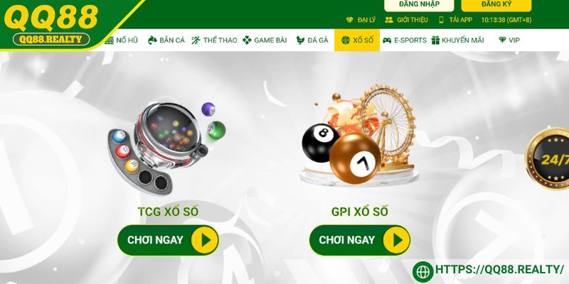 Xổ số tỷ lệ ngon đa dạng